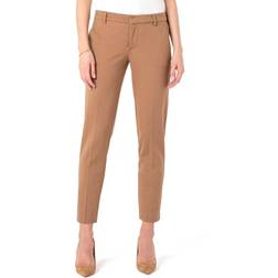 Liverpool Kelsey Knit Trousers in Black Tan