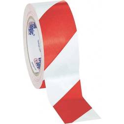 Tape Logic Box Partners T9236RW 2 yds. Red-White Striped Vinyl