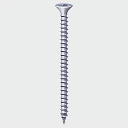 Timco Double Countersunk Silver Woodscrews 5.0