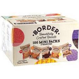 Border Border Biscuits Mini Packs 5 Varieties Pack 100