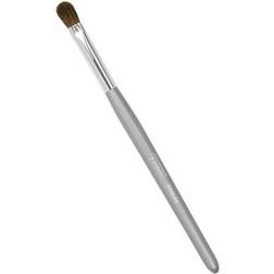 fantasia Ögonskuggspensel av naturligt hår: Ädelt makeup-pensel i silver, lockveckspensel av gethår, längd: 14 cm, sminkpensel