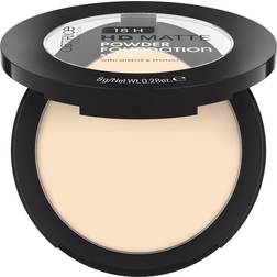 Catrice 18H HD Matte Powder Foundation SPF15 001C