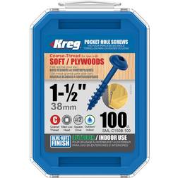 Kreg Pocket-Hole Skrue 38 mm 100-pak