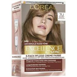 L'Oréal Paris EXCELLENCE Universal Nudes 7U mellanblond