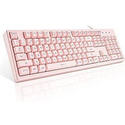 Basaltech Pink Keyboard with