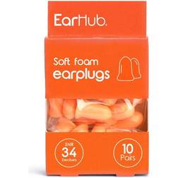 E45 EarHub Premium 10 Pairs Soft Foam