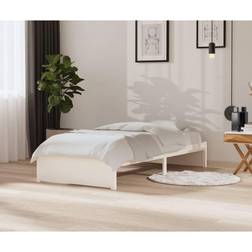 vidaXL 90x200 massivt Sengeramme