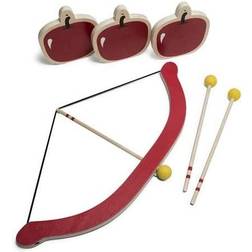 BS Toys Bue & Pil med 3 pile/3 æbler