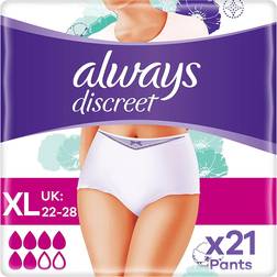 Always Discreet Incontinence Underwear Extra Large 21-pack