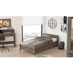 Sängynrunko Linento Furniture HM4 100x200 cm Ruskea Harmaa