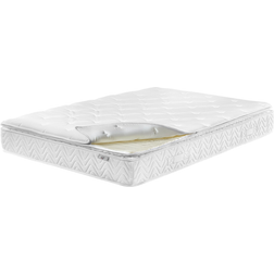 Beliani Luxus Matras Beige Polyester