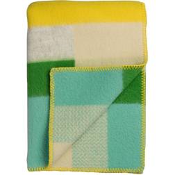 Røros Tweed Mikkel Blanket 135x200 cm Pastel Blankets Yellow, Beige (200x135cm)