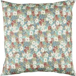 Ib Laursen m/ blomster Pudebetræk Blå, Rød, Beige, Hvid (60x60cm)