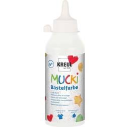 Kreul Mucki Bastelfarbe weiß 250 ml