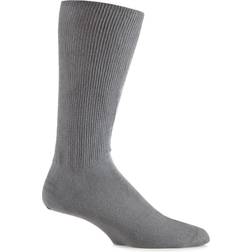 IOMI Pair Footnurse Oedema Extra Wide Cotton Socks - Brown