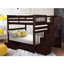 King Stairway Bunk Bed