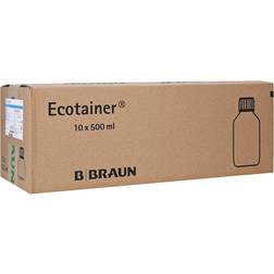 B. Braun Melsungen AG Saltlösning 0, 9% sköljmedel. Ecotainer, 10