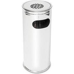 Relaxdays Cenicero Para Exterior Con Cubo Extraíble Acero 75 cm De Altura