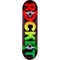 Rocket Rasta Fade 8 Inch Skateboard RKT-COM-1535