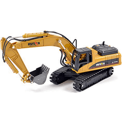 HuiNa 1/50 Diecast Excavator Static Model