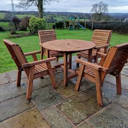Churnet Valley Churnet Valley Garden Churnet Valley 4 Patio Dining Set