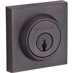 Baldwin DC.CSD.SMT Contemporary Square Double Cylinder Keyed Keyed Double