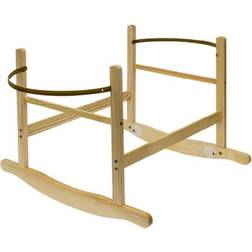 Kinder Valley Chester Rocking Moses Basket Stand Natural