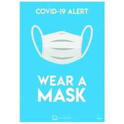 Avery Wear A Mask Poster A4 Pack 2