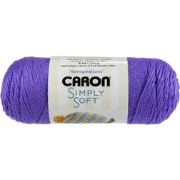 Caron Simply Soft Grape Brites Garn 3-Pack