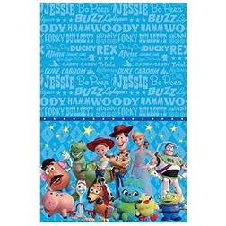 Amscan 572367 Toy Story 4 Blue Plastic Party Table Cover, 54 x 96, 1 piece