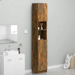 vidaXL Badeværelsesskab 32 x 25,5 x 190 cm Konstrueret Træ