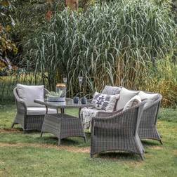 Crossland Grove Rounded Country Sofa Patio Dining Set