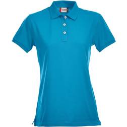 Clique Premium Polo T-shirt - Tyrkis