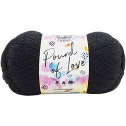 Lion Brand Pound Of Love Baby Yarn-Charcoal