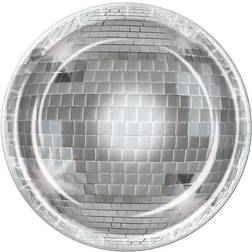 Beistle Disco Ball Plate 9 24/Pack 58025