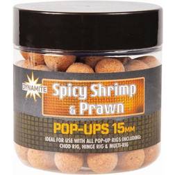 Dynamite Baits Spicy Shrimp & Prawn Pop-Ups 15mm