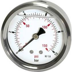 Riegler Glyzerinmano »pressure line« G 1/4 hinten 0-25,0 bar/360 Motoröl