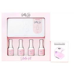 Kiara Sky Gelly Tips Starter Kit Almond Short 6-pack