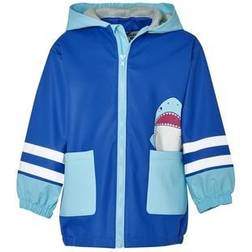 Playshoes Veste Fonctionnelle 'Hai' - Bleu/Rose/Blanc