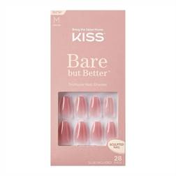 Kiss Bare But Better Nails TruNude 28 pcs