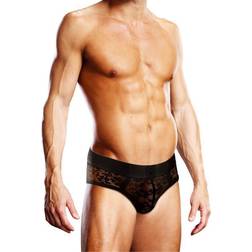 Prowler Lace Brief Black L