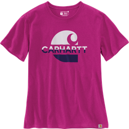 Carhartt Graphic T-shirt Dam - Magenta Agate
