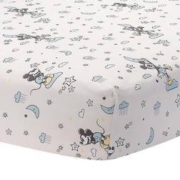 Lambs & Ivy Disney Baby Moonlight Mickey Mouse Fitted Crib Sheet