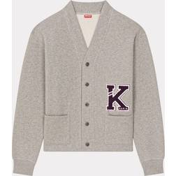 Kenzo Varsity Cotton-Jersey Cardigan