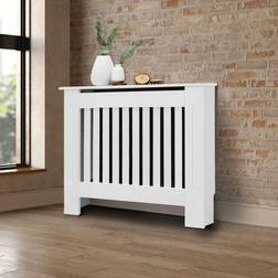 ECD Germany Radiatorbekleding Stijl Wit 78 x 19 x 82 cm