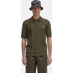 Fred Perry K5524 Mand Kortærmede Poloer Bomuld hos Magasin Uniform Green