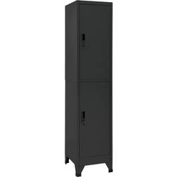 vidaXL Schließfachschrank Anthrazit 38x45x180 Lagerschrank