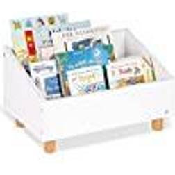 Pinolino Kinderbücherregal Ando aus MDF, 2 Fächer, runden