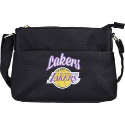 Foco Women's Los Angeles Lakers Script Crossbody Handbag