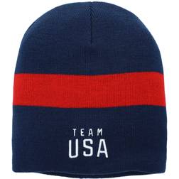 Outerstuff Youth Navy Team USA Stripe Knit Hat